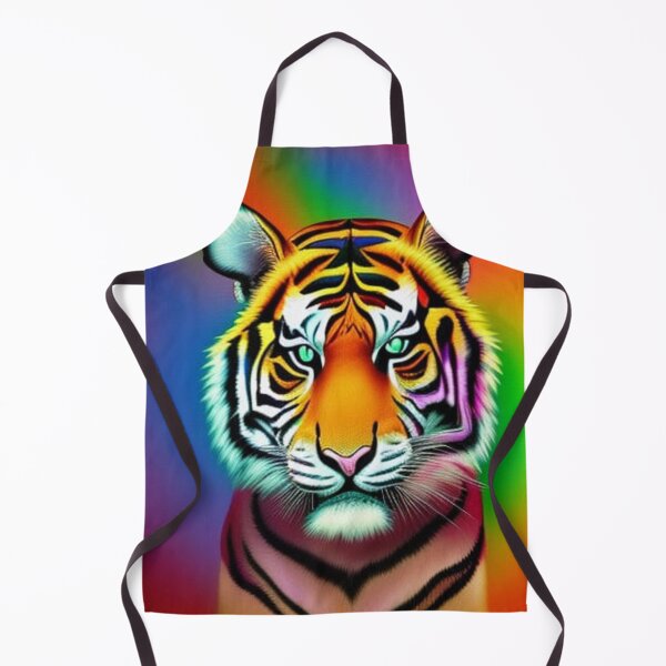 Item preview, Rainbow Head of a Tiger designed and sold by Riccivela.