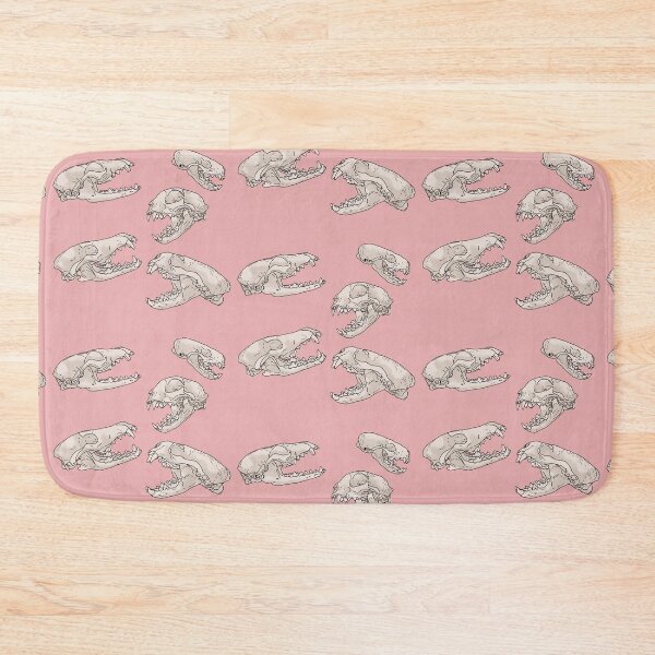 Item preview, North American Predator Skulls Pink designed and sold by Ashley Gagnon.
