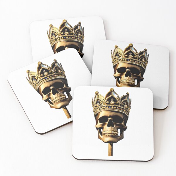 Item preview, Regal Skeleton: Golden Crowned Bones designed and sold by VoiceOfTheHeart.