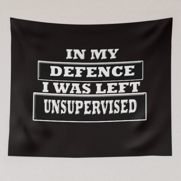 Item preview,  Left Unsupervised designed and sold by Angelle55.