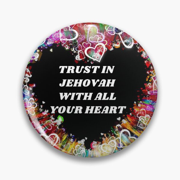 Item preview, TRUST IN JEHOVAH WITH ALL YOUR HEART designed and sold by Bebeautiful305.