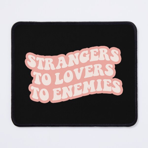Item preview, Strangers To Lovers To Enemies (Vintage Pink) designed and sold by sarascoprox.