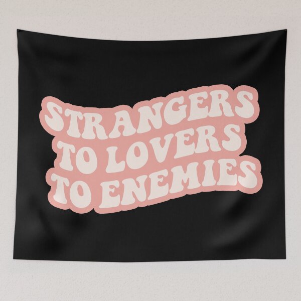 Item preview, Strangers To Lovers To Enemies (Vintage Pink) designed and sold by sarascoprox.