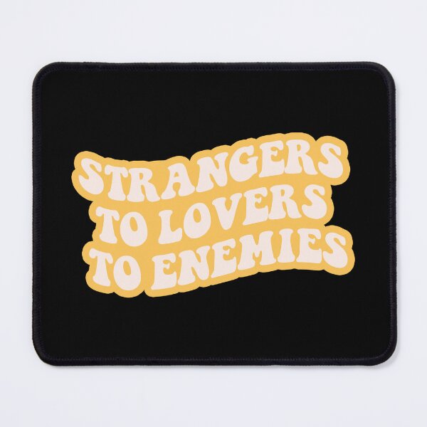Item preview, Strangers To Lovers To Enemies (Vintage Yellow) designed and sold by sarascoprox.