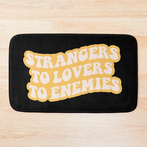 Item preview, Strangers To Lovers To Enemies (Vintage Yellow) designed and sold by sarascoprox.