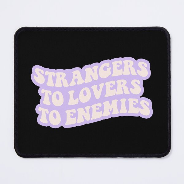 Item preview, Strangers To Lovers To Enemies (Vintage Purple) designed and sold by sarascoprox.