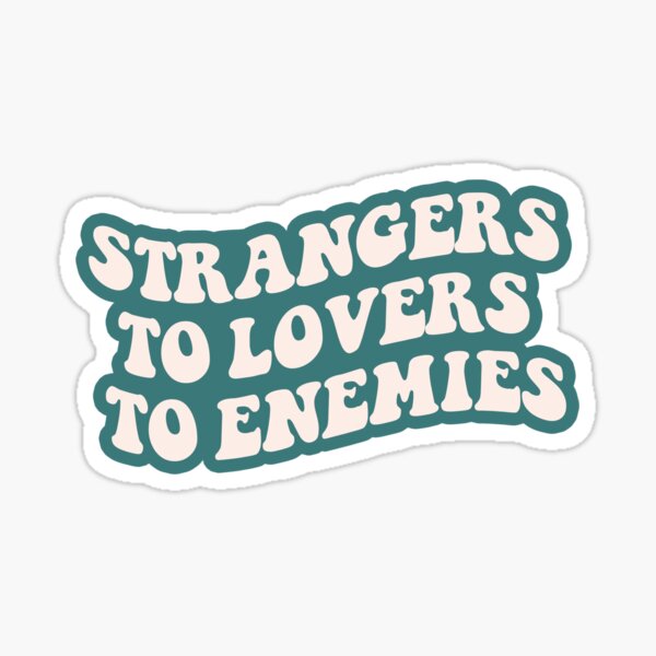 Item preview, Strangers To Lovers To Enemies (Vintage green) designed and sold by sarascoprox.
