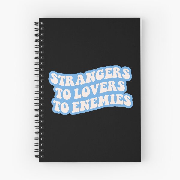 Item preview, Strangers To Lovers To Enemies (baby blue) designed and sold by sarascoprox.