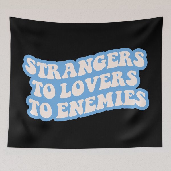 Item preview, Strangers To Lovers To Enemies (baby blue) designed and sold by sarascoprox.