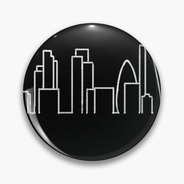 Item preview, London Skyline - black and white designed and sold by Olivia Bussiere.