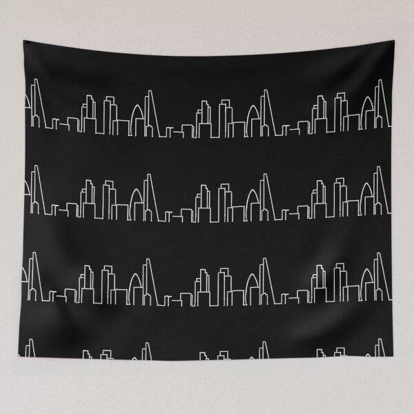Item preview, London Skyline - black and white designed and sold by Olivia Bussiere.