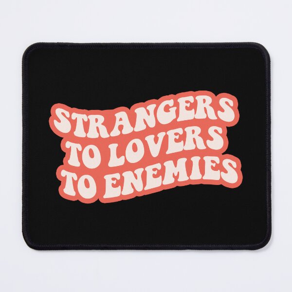 Item preview, Strangers To Lovers To Enemies (Vintage orange) designed and sold by sarascoprox.