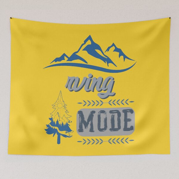 Item preview, rving mode, forest river sun inside tree pine designed and sold by movie-popcorn.