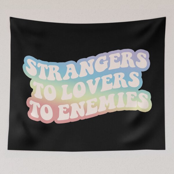 Item preview, Strangers To Lovers To Enemies (Gay Pride Flag Rainbow) designed and sold by sarascoprox.