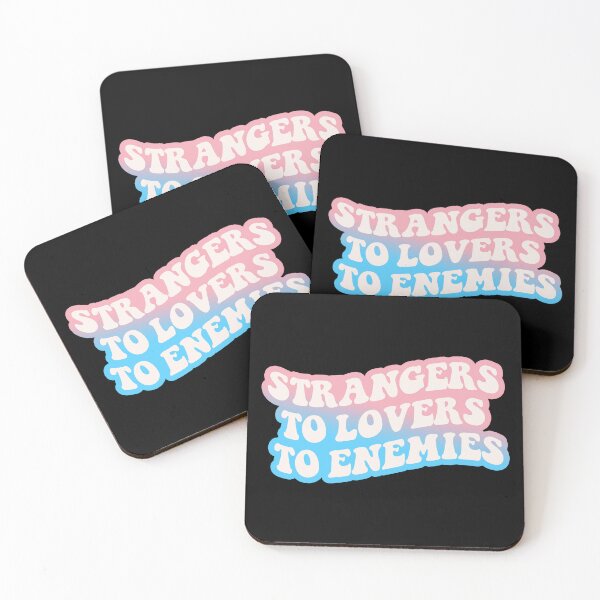 Item preview, Strangers To Lovers To Enemies (Transgender Pride Flag) designed and sold by sarascoprox.