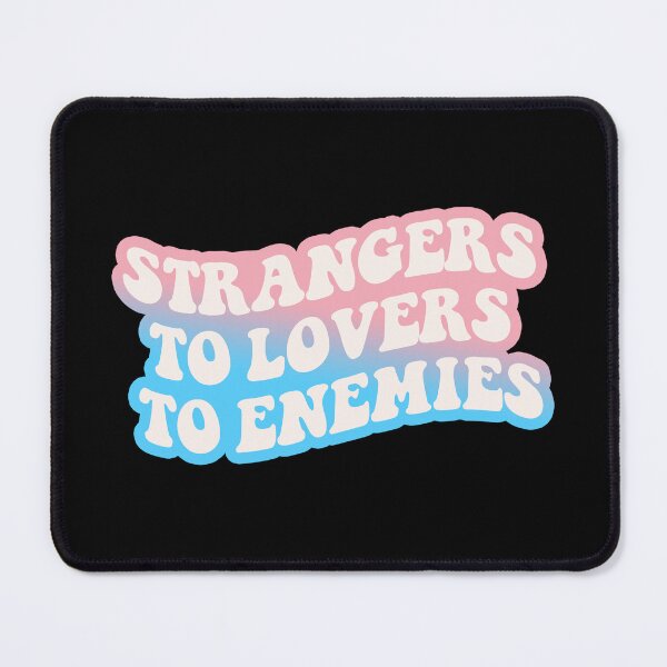 Item preview, Strangers To Lovers To Enemies (Transgender Pride Flag) designed and sold by sarascoprox.