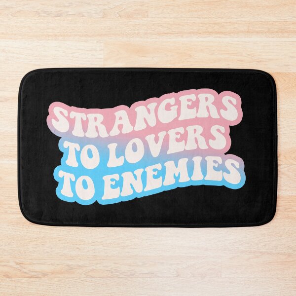 Item preview, Strangers To Lovers To Enemies (Transgender Pride Flag) designed and sold by sarascoprox.
