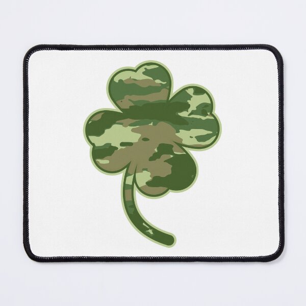 Item preview, Camouflage Clover Shamrock St Patricks designed and sold by artfulnotebook.