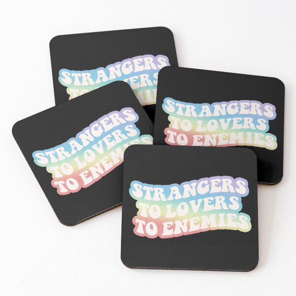 Item preview,  Strangers To Lovers To Enemies (Gay Pride Flag Rainbow) designed and sold by sarascoprox.