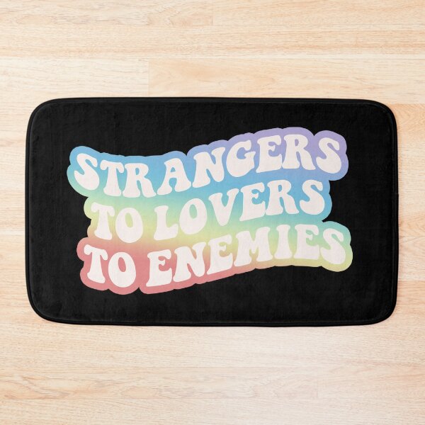 Item preview,  Strangers To Lovers To Enemies (Gay Pride Flag Rainbow) designed and sold by sarascoprox.