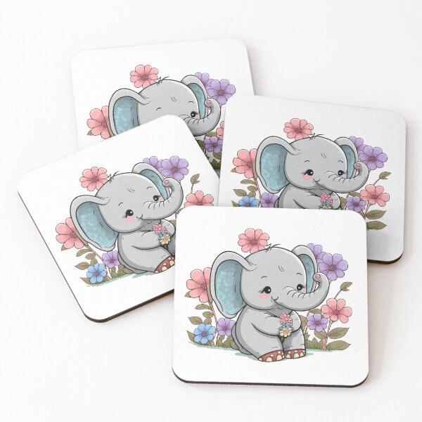 Item preview, Cute elephant designed and sold by yinon-h.
