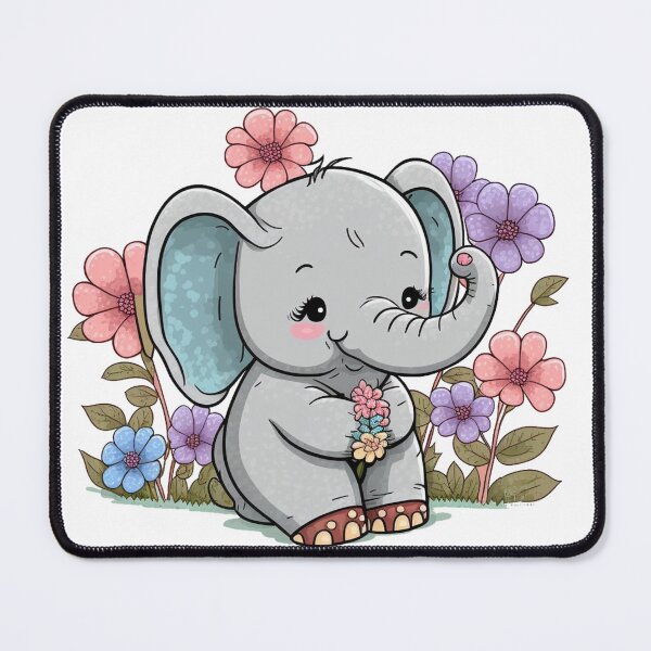 Item preview, Cute elephant designed and sold by yinon-h.