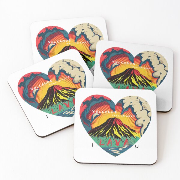 Item preview, Valentine's Day | Love | Volcano | I love you | I lava you | love expression | Volcanos fall in love designed and sold by ArtPowTech.