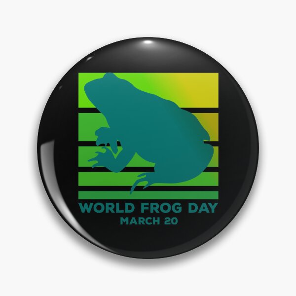 Item preview, World Frog Day designed and sold by PetSafari.