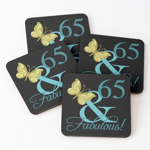 Item preview, Fabulous 65th birthday! designed and sold by thepixelgarden.