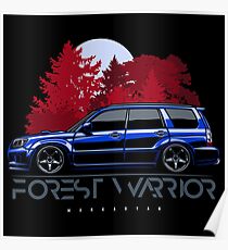 Forest Warrior. Forester STI Poster