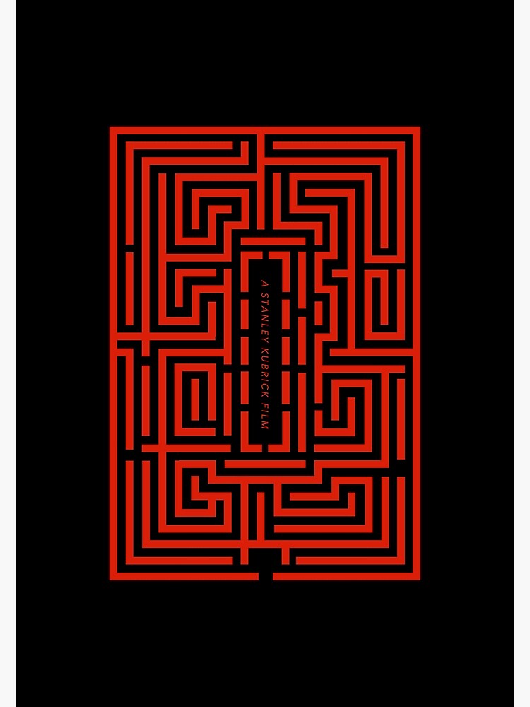 Red Maze | A Stanley Kubrick Production Premium Matte Vertical Poster ...