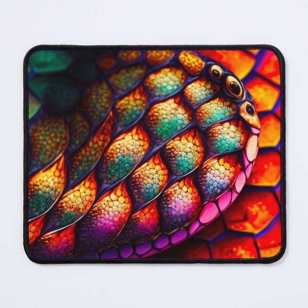 Item preview, snakeskin under acid flashy pattern 5 designed and sold by popurbanart.