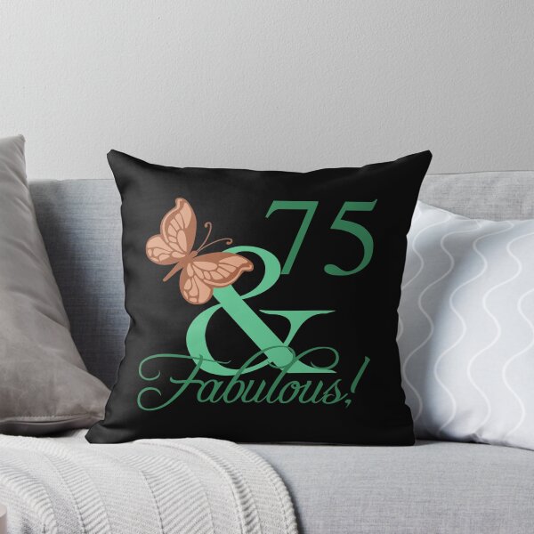 Item preview, Fabulous 75th birthday! designed and sold by thepixelgarden.