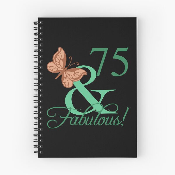 Item preview, Fabulous 75th birthday! designed and sold by thepixelgarden.