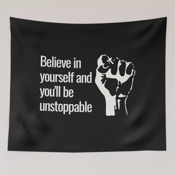 Item preview, Believe and become unstoppable  designed and sold by VoiceOfTheHeart.