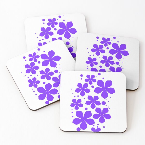 Artikelvorschau, Violette Blüten entworfen und verkauft von FloralsbyKavya.