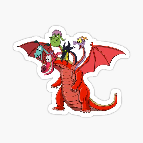 Dis Tiamat Sticker