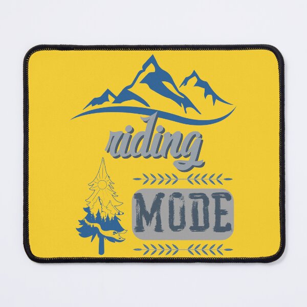 Item preview, riding mode, forest river sun inside tree pine designed and sold by movie-popcorn.