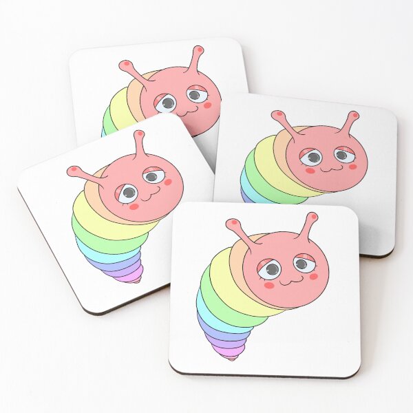 Item preview, rainbow slug designed and sold by scrunkius.