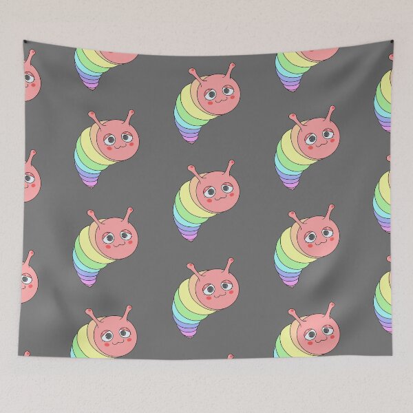 Item preview, rainbow slug designed and sold by scrunkius.