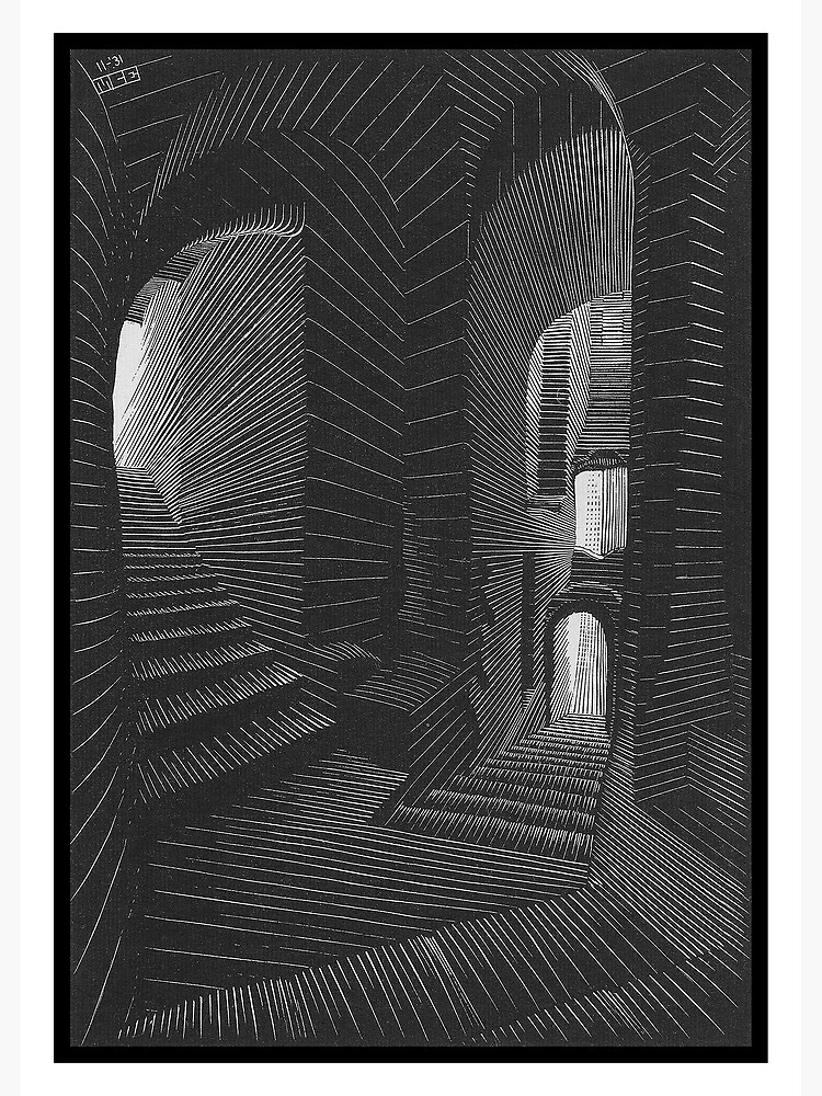 Disover M.C. Escher art Canvas