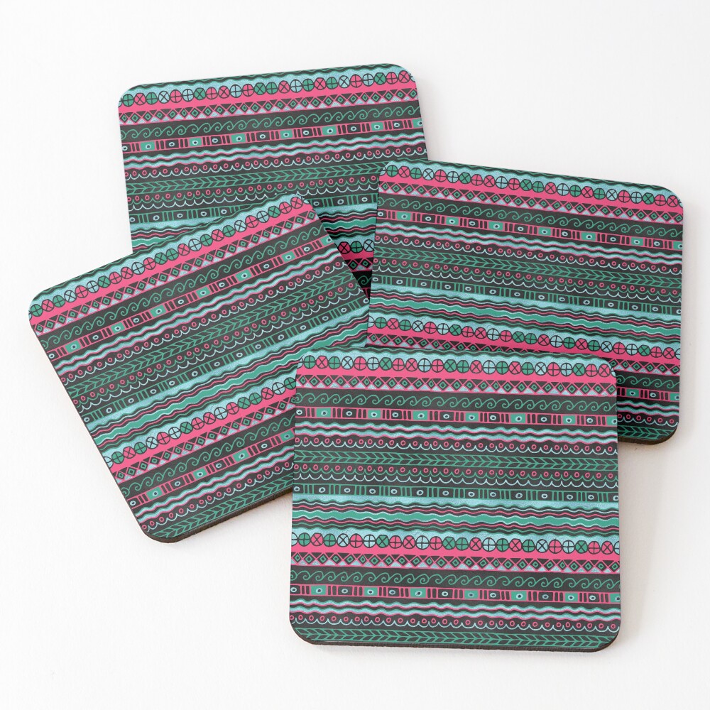 Item preview, Coasters (Set of 4) designed and sold by k9printart.