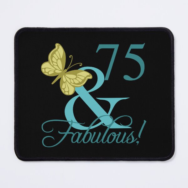 Item preview, Fabulous 75th birthday! designed and sold by thepixelgarden.