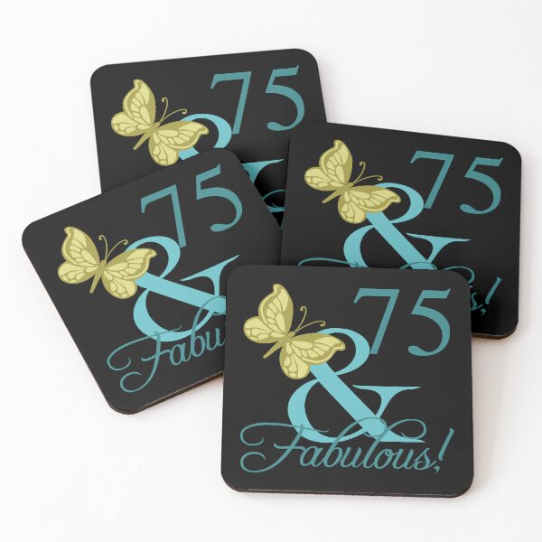 Item preview, Fabulous 75th birthday! designed and sold by thepixelgarden.