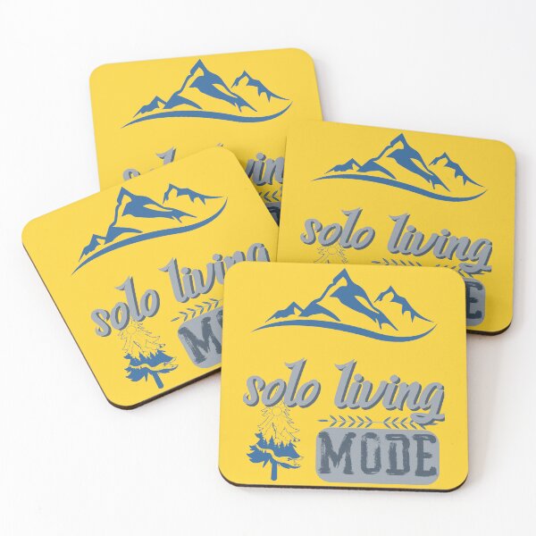 Item preview, solo living mode, forest river sun inside tree pine designed and sold by movie-popcorn.