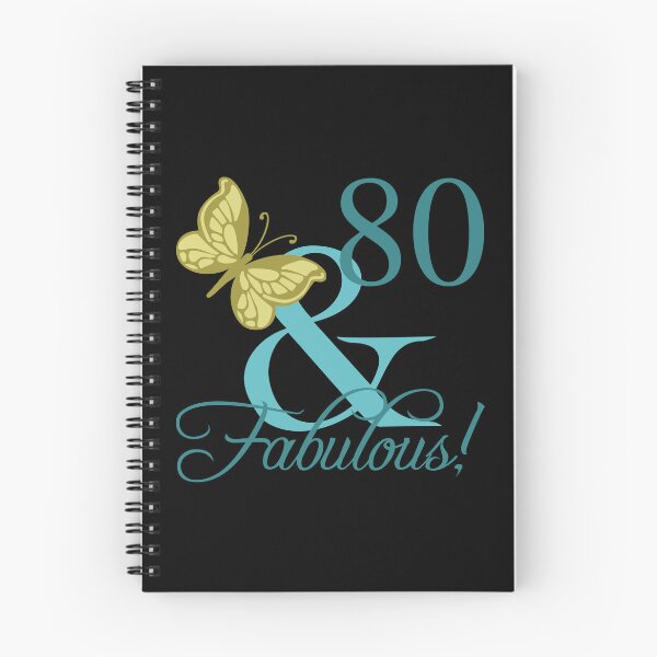 Item preview, Fabulous 80th birthday! designed and sold by thepixelgarden.