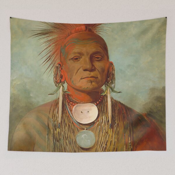 Item preview, George Catlin - See non ty a an Iowa medicine man 1845 designed and sold by Lefteris Betsis.