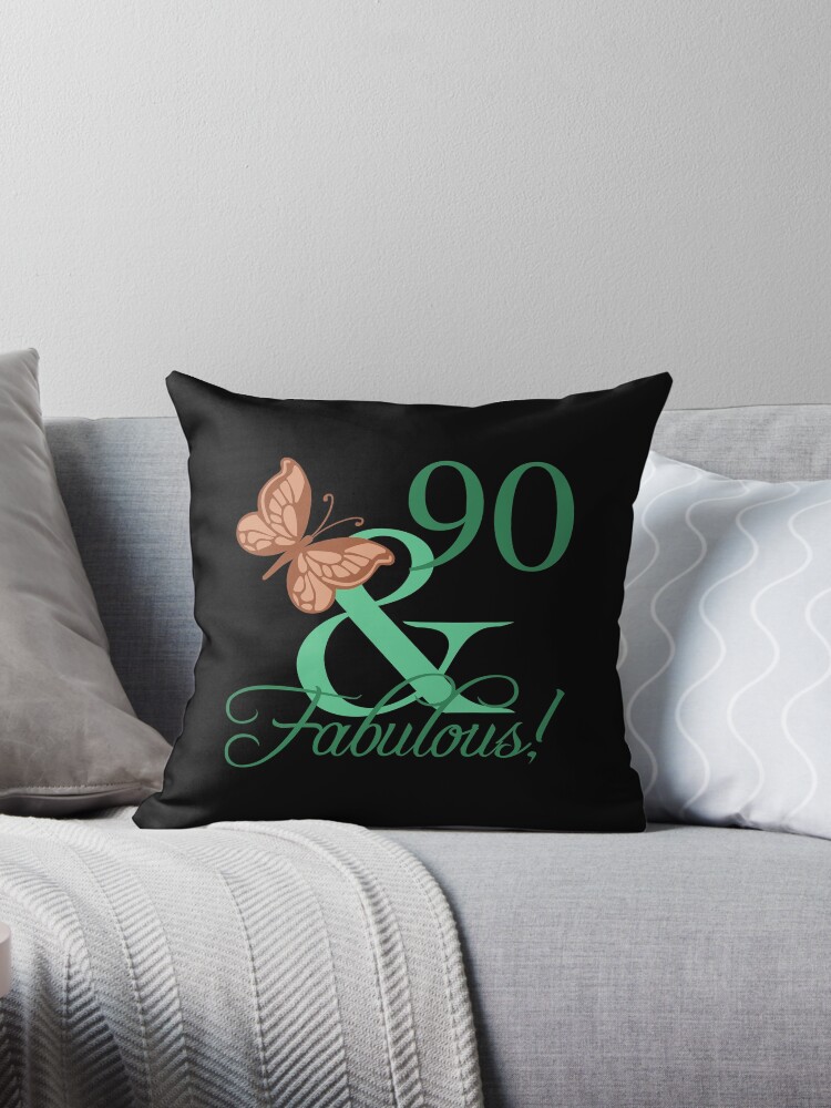 90th birthday outlet cushion