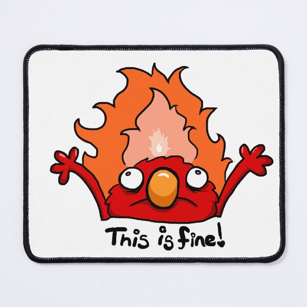Item preview, Everything's Fine designed and sold by MurderBeanArt.