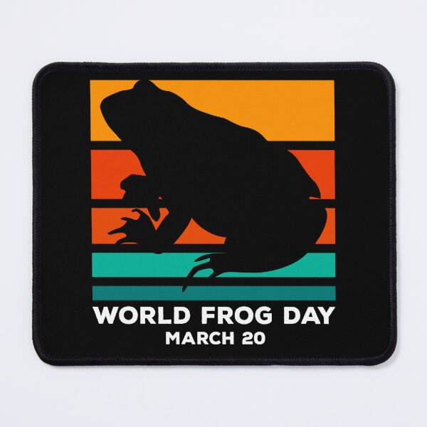 Item preview, World Frog Day designed and sold by PetSafari.
